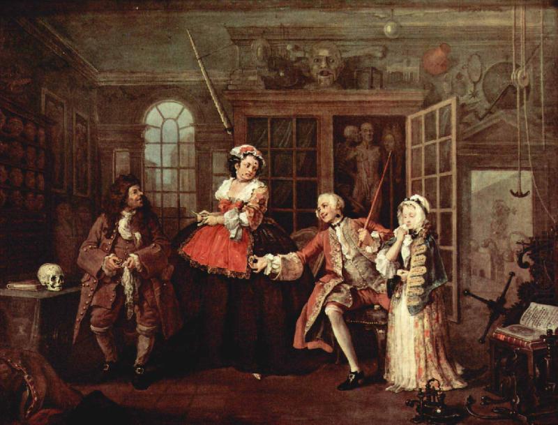 William Hogarth The Inspection china oil painting image